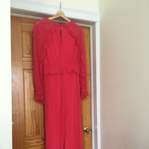 Never worn pink jumpsuit from Anthropologie - Picture 3 of 3
